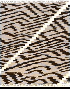 8.1 x 9.10 Taupe Moroccan Handmade Wool Rug 100% Natural Wool: 8.1 x 9.10 Taupe Moroccan Handmade Wool Rug 100% Natural Wool Introducing the 8.1 x 9.10 Handmade Contemporary Moroccan Wool Rug, a stunning blend of traditional craftsmanship and modern design. This
