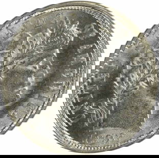 1892 Barber Silver Dime Uncertified Brilliant Uncirculated Coin: 1892 Barber Silver Dime Uncertified Brilliant Uncirculated Coin This 1892 Barber Silver Dime showcases a brilliant uncirculated finish, embodying the classic artistry of American coinage. With no mint