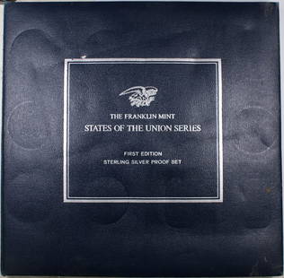 Franklin Mint 1st Edition Silver Medal Proof Set Uncirculated: Franklin Mint 1st Edition Silver Medal Proof Set Uncirculated This 1st Edition Silver Medal Proof Set from the Franklin Mint is a remarkable collection for any numismatist. Composed of high-quality si