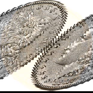 1883-S Morgan Silver Dollar NGC AU55 Strong Strike Eye Appeal: 1883-S Morgan Silver Dollar NGC AU55 Strong Strike Eye Appeal Discover the 1883-S Morgan Silver Dollar, a stunning piece of numismatic history graded AU55 by NGC. This coin features a strong strike an