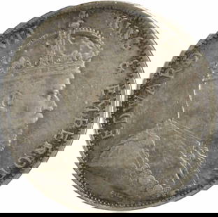 1902 Straits Settlements 50 Cents KM23 Silver Coin: 1902 Straits Settlements 50 Cents KM23 Silver Coin This 1902 Straits Settlements 50 Cents features a KM number of 23 and is composed of silver. It is classified as circulated and is in extra fine (XF)