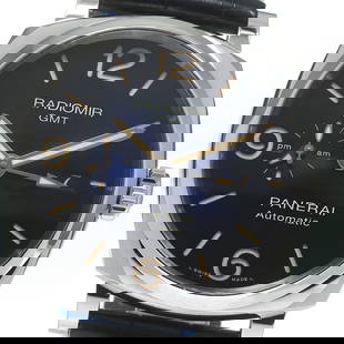 PANERAI PAM00945 Radiomir 1940 Limited Men's Watch 45mm Blue Dial: PANERAI PAM00945 Radiomir 1940 Limited Men's Watch 45mm Blue Dial This exquisite PANERAI PAM00945 Radiomir 1940 Limited Model men's wristwatch features a striking blue dial and is powered by an automa