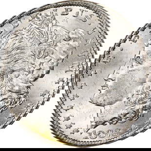1883-CC GSA Morgan Silver Dollar NGC MS63 Uncirculated Silver Coin: 1883-CC GSA Morgan Silver Dollar NGC MS63 Uncirculated Silver Coin This stunning 1883-CC GSA Morgan Silver Dollar features a bright, blast white finish that showcases its excellent eye appeal. Certifi