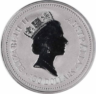 1990 Australia $100 Platinum Koala Coin BU Uncertified: 1990 Australia $100 Platinum Koala Coin BU Uncertified This 1990 Australia $100 Platinum Koala coin features a striking design and is made from high-quality platinum. It is classified as Uncirculated,