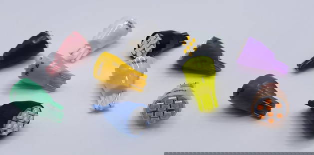 100pcs Ultra Bright Yellow #906 12v LED Flasher Bulbs Wedge Base: 100pcs Ultra Bright Yellow #906 12v LED Flasher Bulbs Wedge Base LED BULBS. Year: 2023. Pinball LED FLASHER bulbs #906 12v YELLOW Ultra Bright 8 LED FLASHER bulb wedge base (8LED)(8smd) in packs of 10
