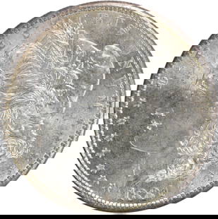 1881-S Morgan Silver Dollar Choice BU Uncertified Silver Coin: 1881-S Morgan Silver Dollar Choice BU Uncertified Silver Coin This 1881-S Morgan Silver Dollar is a stunning example of U.S. coinage, featuring a beautiful Choice BU grade. Struck in silver, this