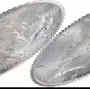 1926 Peace Silver Dollar Choice BU Uncertified Coin: 1926 Peace Silver Dollar Choice BU Uncertified Coin This 1926 Peace Silver Dollar is a remarkable example of U.S. coinage, featuring a striking design that symbolizes peace. The coin is classified as