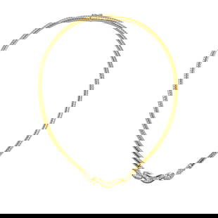 14K Yellow Gold 2.00ct Diamond Necklace Omega Chain 16in: 14K Yellow Gold 2.00ct Diamond Necklace Omega Chain 16in This exquisite necklace features a stunning combination of 14K yellow gold with a total diamond weight of 2.00 carats. The round brilliant