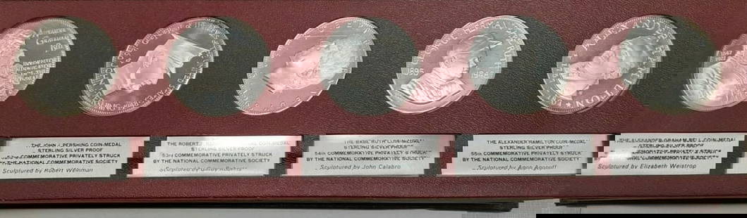 National Commemorative Society Series II 50 Silver Proof Medals Set 1968-69: National Commemorative Society Series II 50 Silver Proof Medals Set 1968-69 This National Commemorative Society Series II Medal Set features a total of 50 proof medals crafted from silver, showcasing