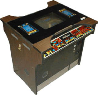 Williams STARGATE 1981 Cocktail Table Arcade Machine Classic: Williams STARGATE 1981 Cocktail Table Arcade Machine Classic Experience the thrill of the STARGATE Cocktail Table Arcade Machine, a classic by Williams from 1981. This arcade machine features vibrant