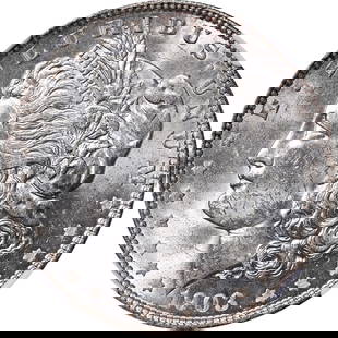 1903-O Morgan Silver Dollar NGC MS62 Excellent Eye Appeal: 1903-O Morgan Silver Dollar NGC MS62 Excellent Eye Appeal This 1903-O Morgan Silver Dollar is a stunning piece certified by NGC with a grade of MS62, showcasing great eye appeal and a strong strike. M