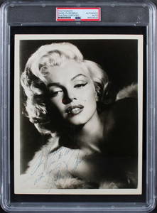 Marilyn Monroe Signed 8x10 Photo PSA/DNA Authentic Inscribed To Wilson