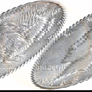 1926-S Peace Silver Dollar BU Uncertified Silver Coin: 1926-S Peace Silver Dollar BU Uncertified Silver Coin This 1926-S Peace Silver Dollar is a beautiful uncirculated coin, featuring a striking design that embodies the spirit of peace. It is composed of