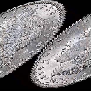 1878-P Morgan Silver Dollar NGC MS61 Blast White Uncirculated Coin: 1878-P Morgan Silver Dollar NGC MS61 Blast White Uncirculated Coin This 1878-P Morgan Silver Dollar is a remarkable piece, certified by NGC with a grade of MS61, indicating its uncirculated