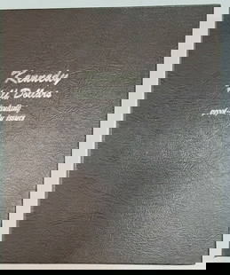 1964-1996 Kennedy Half Dollar Set in Dansco Album Uncirculated Coins: 1964-1996 Kennedy Half Dollar Set in Dansco Album Uncirculated Coins This impressive 1964-1996 Kennedy Half Dollar Set is presented in a Dansco Coin Album. The set features coins from Philadelphia,