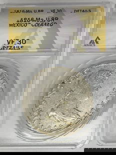 1816-Mo JJ 8 Reales Silver Coin ANACS VF 30 Colonial Treasure: 1816-Mo JJ 8 Reales Silver Coin ANACS VF 30 Colonial Treasure This 1816-Mo, JJ 8 Reales coin represents a significant piece from the Colonial period of Mexico, up to 1821. Crafted from silver, it hold