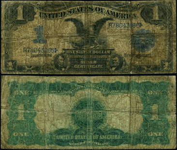 1899 $1 Silver Certificate Circulated Good Uncertified: 1899 $1 Silver Certificate Circulated Good Uncertified This 1899 $1 Silver Certificate is a notable piece of American currency history. It has been circulated and is graded as 'Good', indicating that