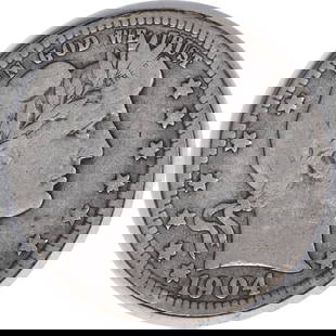 1904-O Barber Silver Quarter 90% Silver 25C Coin by Charles E. Barber: 1904-O Barber Silver Quarter 90% Silver 25C Coin by Charles E. Barber This 1904-O Barber Silver Quarter is a remarkable piece of numismatic history, featuring the iconic design by Charles E. Barber.
