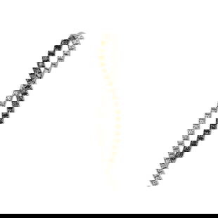 14K White Gold Chocolate Diamond Infinity Pendant 0.50 ct 2 in Charm: 14K White Gold Chocolate Diamond Infinity Pendant 0.50 ct 2 in Charm This exquisite 14K White Gold Chocolate Diamond Infinity Pendant features a stunning design that symbolizes eternity and love.