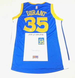 Stephen Curry Kevin Durant Steve Kerr Signed Jersey PSA 10 Autographed: Stephen Curry Kevin Durant Steve Kerr Signed Jersey PSA 10 Autographed This original jersey features the autographs of NBA stars Stephen Curry, Kevin Durant, and coach Steve Kerr, making it a must-hav