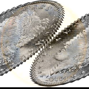 1879-S Morgan Silver Dollar PCGS MS68 Uncirculated Strong Strike: 1879-S Morgan Silver Dollar PCGS MS68 Uncirculated Strong Strike This 1879-S Morgan Silver Dollar is a stunning piece with superb eye appeal and a strong strike, graded MS68 by PCGS, indicating its