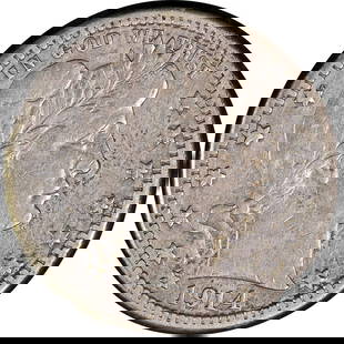 1914-S Barber Quarter Silver Key Date Nice Eye Appeal: 1914-S Barber Quarter Silver Key Date Nice Eye Appeal This 1914-S Barber Quarter is a key date coin that exhibits nice eye appeal and a strong strike. It is in a condition graded as Nice VF/XF,