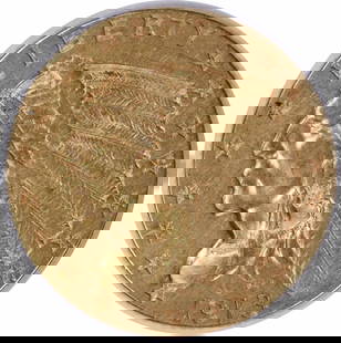 1913 $2.50 Gold Indian Coin by Bela Lyon Pratt AU Uncertified: 1913 $2.50 Gold Indian Coin by Bela Lyon Pratt AU Uncertified This 1913 $2.50 Gold Indian coin showcases a striking design by Bela Lyon Pratt, reflecting the craftsmanship of its era. The coin is comp