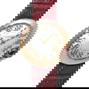 CARTIER Ballon Blanc WGBL0007 Red Gold Ladies Watch: CARTIER Ballon Blanc WGBL0007 Red Gold Ladies Watch The CARTIER Ballon Blanc de Cartier WGBL0007 Ladies Watch is a stunning wristwatch that combines elegance with functionality. Featuring a beautiful