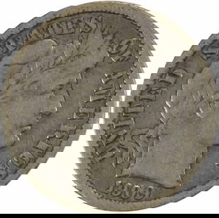 1909-D Barber Silver Dime VF Uncertified 90% Silver 10C Coin: 1909-D Barber Silver Dime VF Uncertified 90% Silver 10C Coin This 1909-D Barber Silver Dime is a notable collectible, featuring a design by Charles E. Barber. This coin was minted in Denver and is