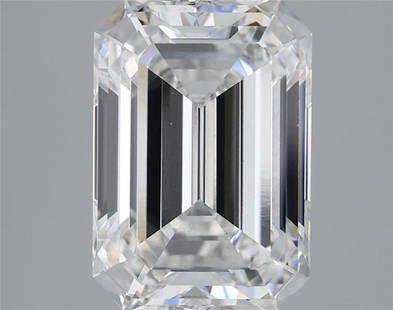 Loose Diamond - EMERALD 4.93ct E VS1: Loose Diamond - EMERALD 4.93ct E VS1 Source: This is a real non-mined Diamond that has been grown in a lab Shape: EMERALD Carats: 4.93 Color: E Clarity: VS1 Certification: IGI Video: