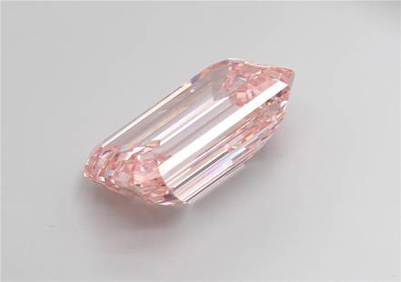 Loose Diamond - EMERALD 10.7ct Fancy Intense Pink VS1: Loose Diamond - EMERALD 10.7ct Fancy Intense Pink VS1 Source: This is a real non-mined Diamond that has been grown in a lab Shape: EMERALD Carats: 10.7 Color: Fancy Intense Pink Certification: IGI Vid
