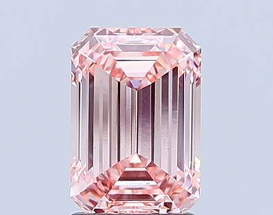 Loose Diamond - EMERALD 1.82ct Fancy Intense Pink VS1: Loose Diamond - EMERALD 1.82ct Fancy Intense Pink VS1 Source: This is a real non-mined Diamond that has been grown in a lab Shape: EMERALD Carats: 1.82 Color: Fancy Intense Pink Certification: IGI Vid