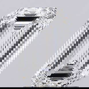 Loose Diamond - EMERALD 1.9ct E VS1: Loose Diamond - EMERALD 1.9ct E VS1 Source: This is a real non-mined Diamond that has been grown in a lab Shape: EMERALD Carats: 1.9 Color: E Clarity: VS1 Certification: IGI Video: