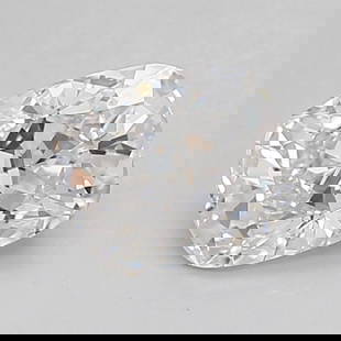 Loose Diamond - CUSHION BRILLIANT 0.9ct D VVS2: Loose Diamond - CUSHION BRILLIANT 0.9ct D VVS2 Source: This is a real non-mined Diamond that has been grown in a lab Shape: CUSHION BRILLIANT Carats: 0.9 Color: D Clarity: VVS2 Certification: IGI Vide
