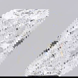 Loose Diamond - RADIANT 4.02ct E VVS1: Loose Diamond - RADIANT 4.02ct E VVS1 Source: This is a real non-mined Diamond that has been grown in a lab Shape: RADIANT Carats: 4.02 Color: E Clarity: VVS1 Certification: IGI Video: