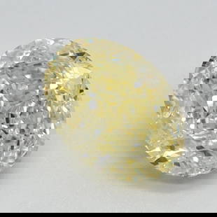 Loose Diamond - OVAL 1.14ct Fancy Intense Yellow VS1: Loose Diamond - OVAL 1.14ct Fancy Intense Yellow VS1 Source: This is a real non-mined Diamond that has been grown in a lab Shape: OVAL Carats: 1.14 Color: Fancy Intense Yellow Certification: IGI Video