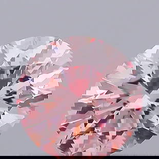 Ideal Loose Diamond - ROUND 0.5ct Fancy Intense Pink VS2: Ideal Loose Diamond - ROUND 0.5ct Fancy Intense Pink VS2 Source: This is a real non-mined Diamond that has been grown in a lab Shape: ROUND Carats: 0.5 Color: Fancy Intense Pink Certification: IGI Vid