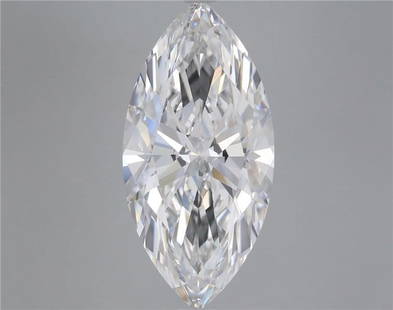 Loose Diamond - MARQUISE 5.46ct E VVS2: Loose Diamond - MARQUISE 5.46ct E VVS2 Source: This is a real non-mined Diamond that has been grown in a lab Shape: MARQUISE Carats: 5.46 Color: E Clarity: VVS2 Certification: IGI Video: