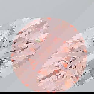 Ideal Loose Diamond - ROUND 2.5ct Fancy Vivid Pink VS2: Ideal Loose Diamond - ROUND 2.5ct Fancy Vivid Pink VS2 Source: This is a real non-mined Diamond that has been grown in a lab Shape: ROUND Carats: 2.5 Color: Fancy Vivid Pink Certification: IGI Video: