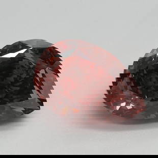 Loose Diamond - PEAR 1.6ct Fancy Intense Brownish Pink VS2: Loose Diamond - PEAR 1.6ct Fancy Intense Brownish Pink VS2 Source: This is a real non-mined Diamond that has been grown in a lab Shape: PEAR Carats: 1.6 Color: Fancy Intense Brownish Pink Certificatio
