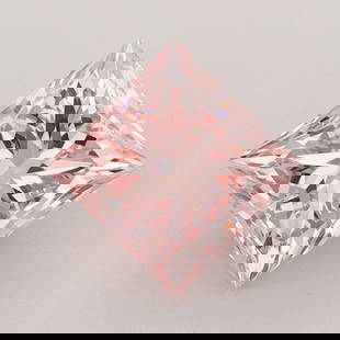 Loose Diamond - PRINCESS 2.16ct Fancy Intense Pink VS1: Loose Diamond - PRINCESS 2.16ct Fancy Intense Pink VS1 Source: This is a real non-mined Diamond that has been grown in a lab Shape: PRINCESS Carats: 2.16 Color: Fancy Intense Pink Certification: IGI V