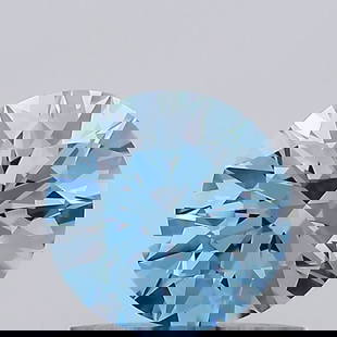 Ideal Loose Diamond - ROUND 0.83ct Fancy Vivid Blue VVS1: Ideal Loose Diamond - ROUND 0.83ct Fancy Vivid Blue VVS1 Source: This is a real non-mined Diamond that has been grown in a lab Shape: ROUND Carats: 0.83 Color: Fancy Vivid Blue Certification: IGI Vide