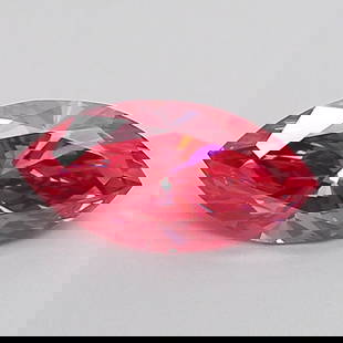 Loose Diamond - MARQUISE 0.58ct Fancy Vivid Pink VVS2: Loose Diamond - MARQUISE 0.58ct Fancy Vivid Pink VVS2 Source: This is a real non-mined Diamond that has been grown in a lab Shape: MARQUISE Carats: 0.58 Color: Fancy Vivid Pink Certification: IGI Vide