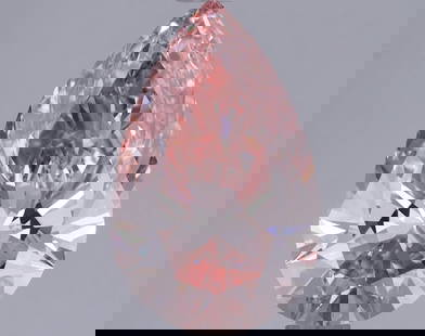 Loose Diamond - PEAR 2.48ct Fancy Intense Brownish Pink VS2: Loose Diamond - PEAR 2.48ct Fancy Intense Brownish Pink VS2 Source: This is a real non-mined Diamond that has been grown in a lab Shape: PEAR Carats: 2.48 Color: Fancy Intense Brownish Pink Certificat