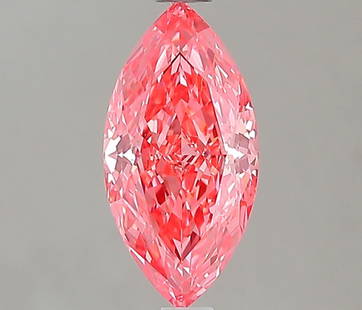 Loose Diamond - MARQUISE 1.11ct Fancy Vivid Pink VVS2: Loose Diamond - MARQUISE 1.11ct Fancy Vivid Pink VVS2 Source: This is a real non-mined Diamond that has been grown in a lab Shape: MARQUISE Carats: 1.11 Color: Fancy Vivid Pink Certification: IGI Vide