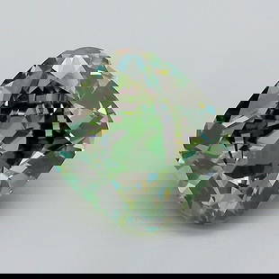 Loose Diamond - CUSHION MODIFIED 3.04ct Fancy Vivid Green VS1: Loose Diamond - CUSHION MODIFIED 3.04ct Fancy Vivid Green VS1 Source: This is a real non-mined Diamond that has been grown in a lab Shape: CUSHION MODIFIED Carats: 3.04 Color: Fancy Vivid Green Certif