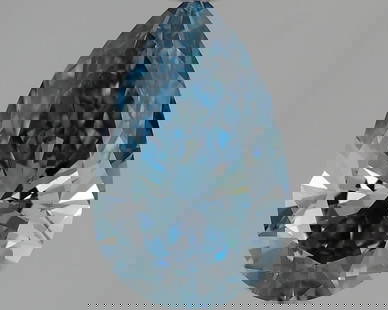 Loose Diamond - PEAR 2.0ct Fancy Vivid Blue VS1: Loose Diamond - PEAR 2.0ct Fancy Vivid Blue VS1 Source: This is a real non-mined Diamond that has been grown in a lab Shape: PEAR Carats: 2.0 Color: Fancy Vivid Blue Certification: IGI Video: Video