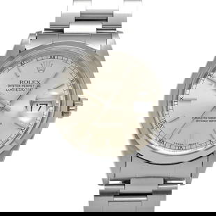 ROLEX Datejust 16200 Men's Watch Automatic Cal. 3135 Silver Dial 1995: ROLEX Datejust 16200 Men's Watch Automatic Cal. 3135 Silver Dial 1995 The ROLEX Datejust 16200 is a distinguished men's wristwatch, renowned for its precision and reliability. Manufactured around 1995