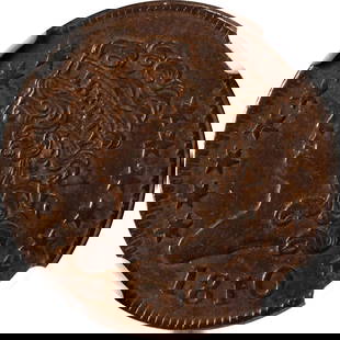 1810 NGC AU58BN Half Cent Copper Coin Great Eye Appeal: 1810 NGC AU58BN Half Cent Copper Coin Great Eye Appeal This 1810 Half Cent, certified by NGC with a grade of AU58BN, showcases great eye appeal and a strong strike. Made of copper, this coin is a beau