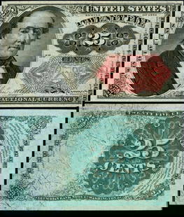 25c 5th Issue Fractional Note Short Thick Key Choice Uncertified: 25c 5th Issue Fractional Note Short Thick Key Choice Uncertified This 25 cent 5th Issue Fractional Note is in Choice Uncirculated (CU) condition, showcasing its pristine quality. Ideal for collectors,